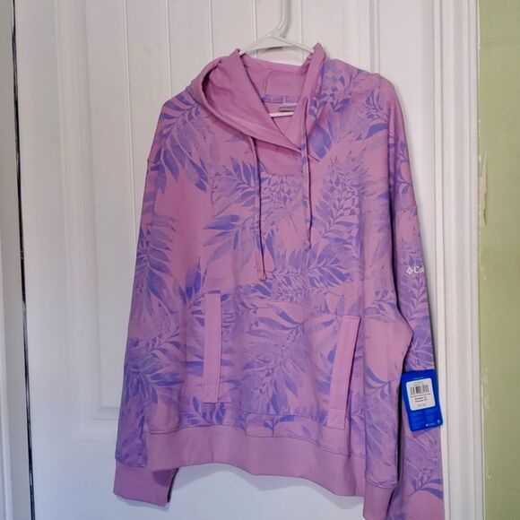 Columbia Tops - COLUMBIA WOMEM'S 2X SLACK WATER FRENCH TERRY HOODIE